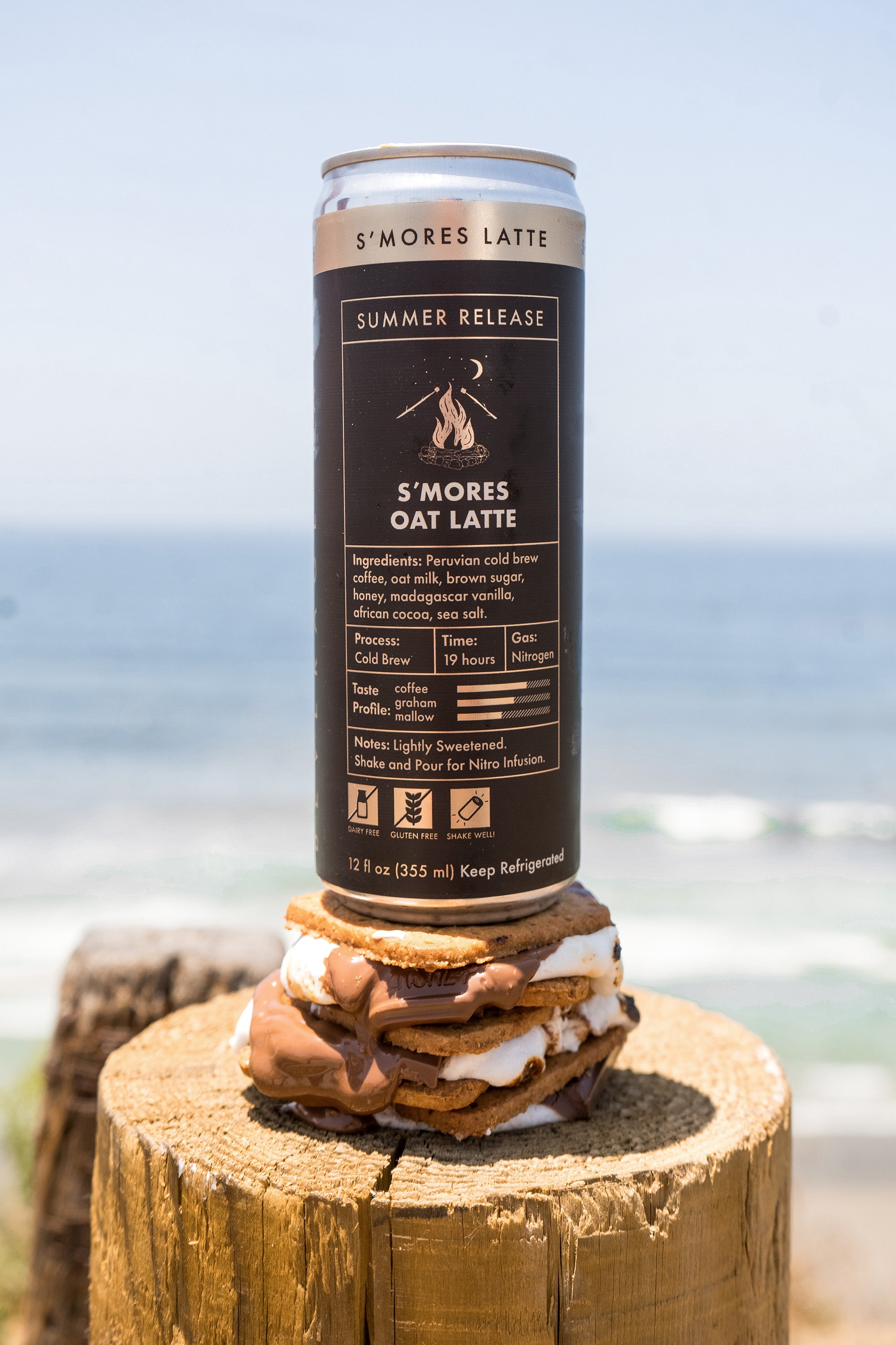 NOBL Seasonal Release - S'mores Latte (12/case) – Nobl Beverages