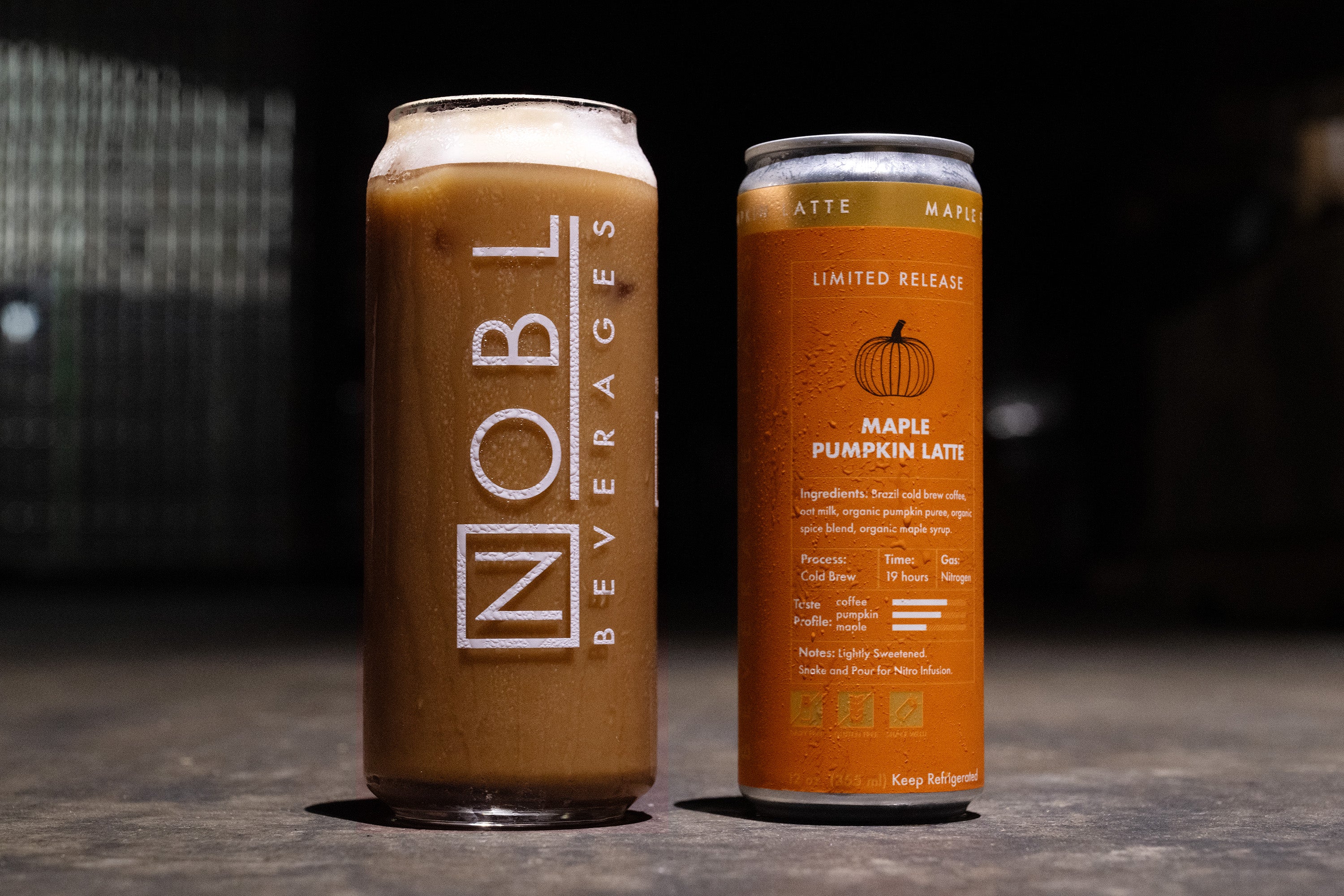 NOBL Seasonal Release - Maple Pumpkin Latte (12/case)