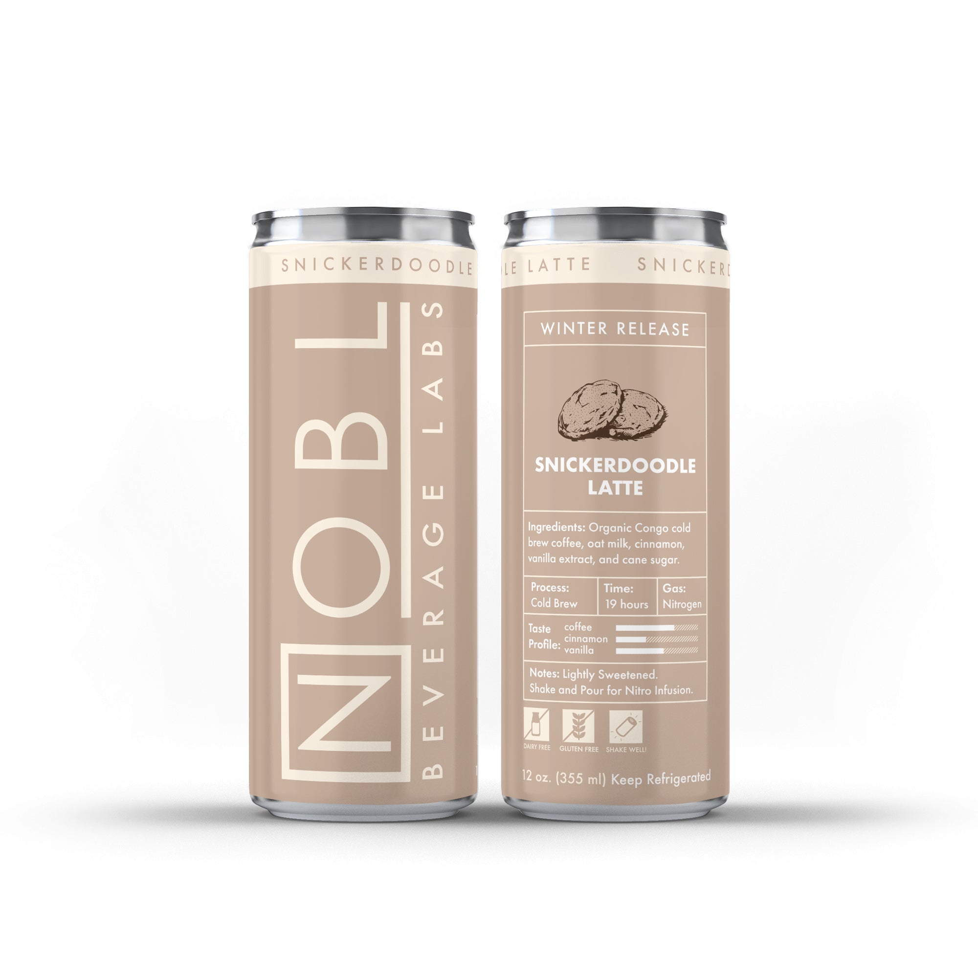 NOBL Seasonal Release - Snickerdoodle Latte (12/case)