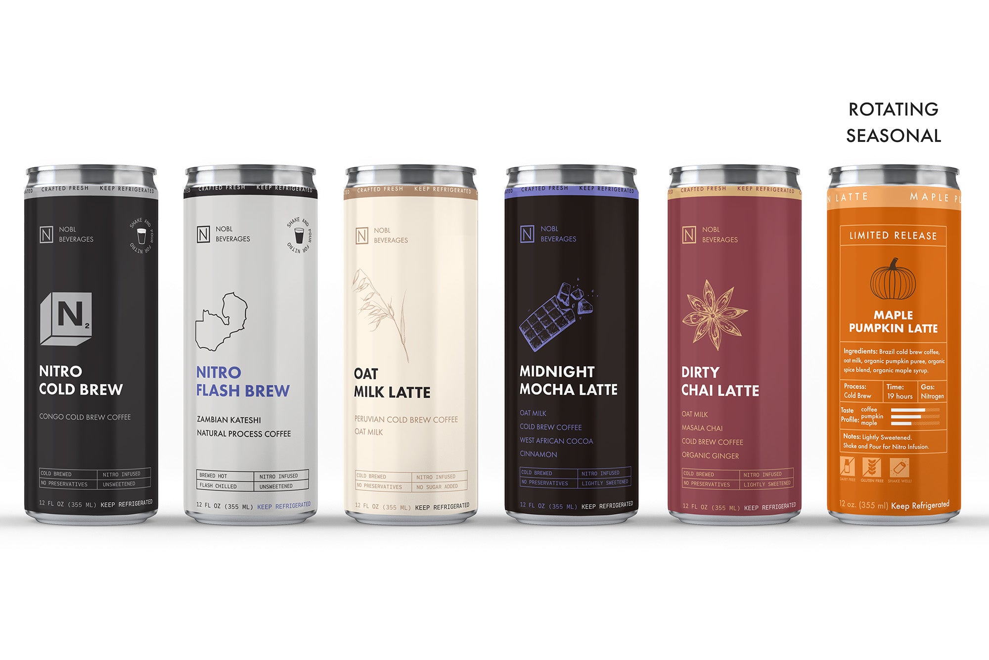 NOBL Cold Brew Variety Packs (12/case)